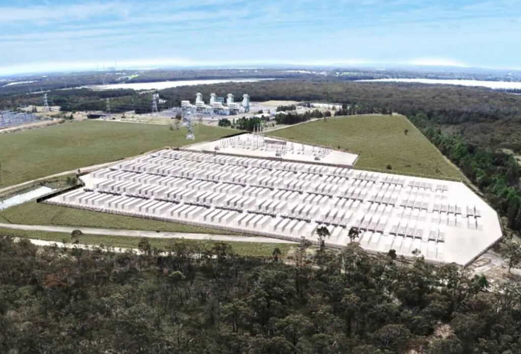 1950mwh waratah super battery frequency regulation project in australia