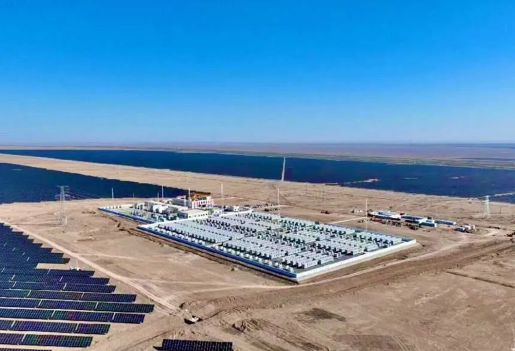 chinyo power & rept battero (strategic partners) 800mwh energy storage project in xinjiang